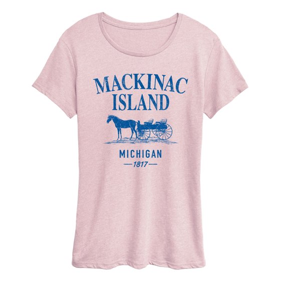 Instant Message - Mackinac Island - Women's Short Sleeve Graphic T-Shirt