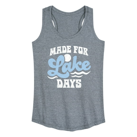 Instant Message - Made For Lake Days - Women's Racerback Tank Top