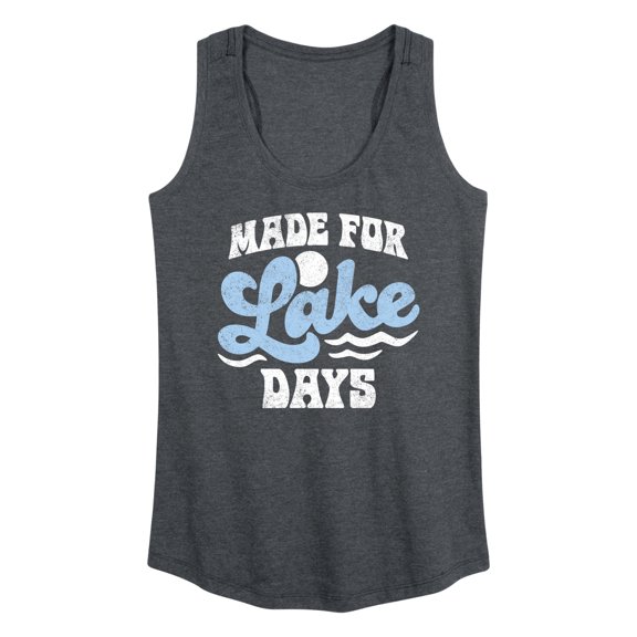 Instant Message - Made For Lake Days - Women's Racerback Tank Top