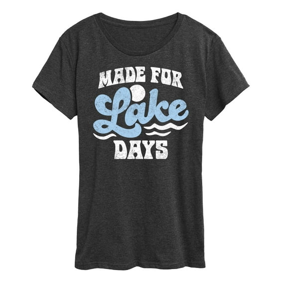 Instant Message - Made For Lake Days - Women's Short Sleeve Graphic T-Shirt