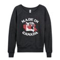 thumbnail image 1 of Instant Message - Made In Canada - Women's Lightweight French Terry Long Sleeve Shirt, 1 of 5