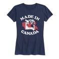 thumbnail image 1 of Instant Message - Made In Canada - Women's Short Sleeve Graphic T-Shirt, 1 of 5