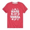 thumbnail image 1 of Instant Message - Made In Merica - Boys Short Sleeve T-Shirt, 1 of 5