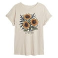 thumbnail image 1 of Instant Message - Made Of Sunshine - Women's Oversized Graphic T-Shirt, 1 of 6