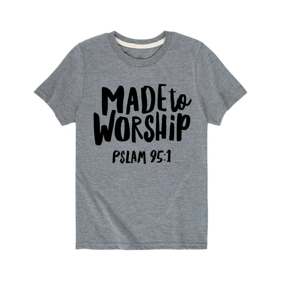 Instant Message - Made To Worship - Easter Youth Short Sleeve Tee
