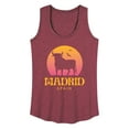 thumbnail image 1 of Instant Message - Madrid Spain - Women's Racerback Tank Top, 1 of 6
