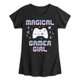 thumbnail image 1 of Instant Message - Magical Gamer Girl - Toddler & Youth Girls Short Sleeve Graphic T-Shirt, 1 of 6