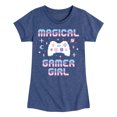 thumbnail image 1 of Instant Message - Magical Gamer Girl - Toddler & Youth Girls Short Sleeve Graphic T-Shirt, 1 of 6
