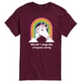 thumbnail image 1 of Instant Message - Magically Stopped Caring Short Sleeve Graphic T-Shirt, 1 of 5