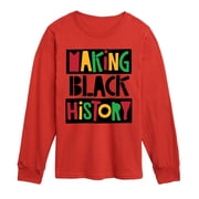 Instant Message - Making Black History Long Sleeve Graphic T-Shirt