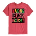 thumbnail image 1 of Instant Message - Making Black History - Youth Boys Short Sleeve Graphic T-Shirt, 1 of 5