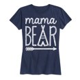 thumbnail image 1 of Instant Message - Mama Bear - Women's Short Sleeve Graphic T-Shirt, 1 of 4