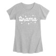 thumbnail image 1 of Instant Message - Mama Drama Fitted Short Sleeve Graphic T-Shirt, 1 of 4
