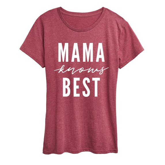 Instant Message - Mama Knows Best Short Sleeve Graphic T-Shirt