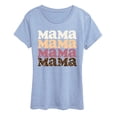 thumbnail image 1 of Instant Message - Mama Leopard Women's Short Sleeve Graphic T-Shirt, 1 of 4
