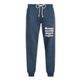 thumbnail image 1 of Instant Message - Mama Needs More Coffee - Ladies Jogger Pant, 1 of 4