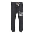 thumbnail image 1 of Instant Message - Mama Needs More Coffee - Ladies Jogger Pant, 1 of 5