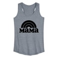 thumbnail image 1 of Instant Message - Mama Rainbow Graphic Racerback Tank, 1 of 5