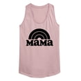 thumbnail image 1 of Instant Message - Mama Rainbow Graphic Racerback Tank, 1 of 5
