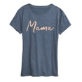 thumbnail image 1 of Instant Message - Mama Script - Women's Short Sleeve Graphic T-Shirt, 1 of 5