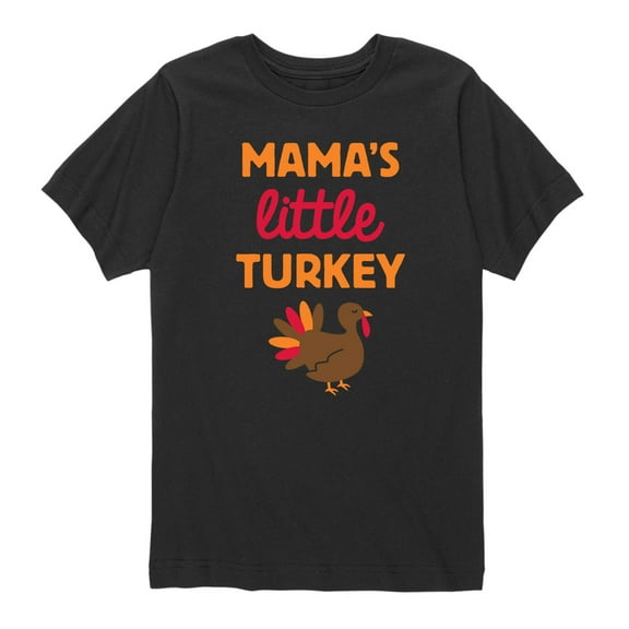 Instant Message - Mama's Little Turkey - Youth Short Sleeve T-Shirt