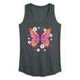 thumbnail image 1 of Instant Message - Mandala Butterfly - Women's Racerback Tank Top, 1 of 6