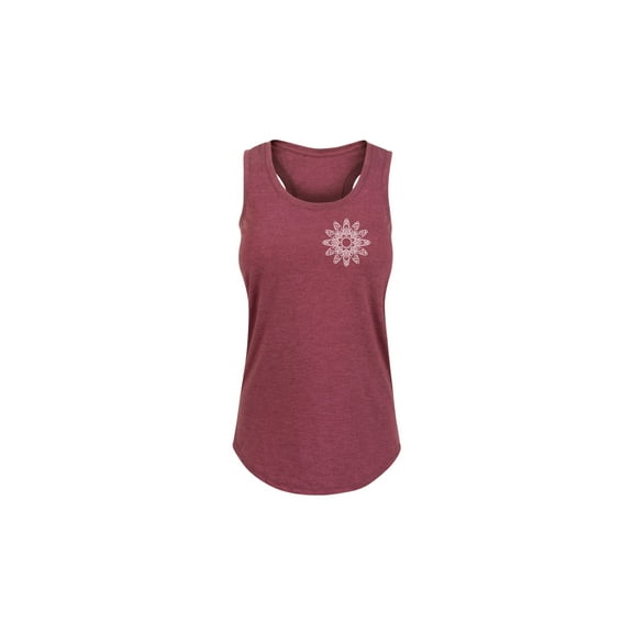 Instant Message - Mandala Flower - Women's Racerback Tank