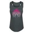 thumbnail image 1 of Instant Message - Mandala Yoga Design - Women's Racerback Tank, 1 of 5
