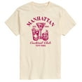 thumbnail image 1 of Instant Message - Manhattan Cocktail Club - Men's Short Sleeve Graphic T-Shirt, 1 of 5