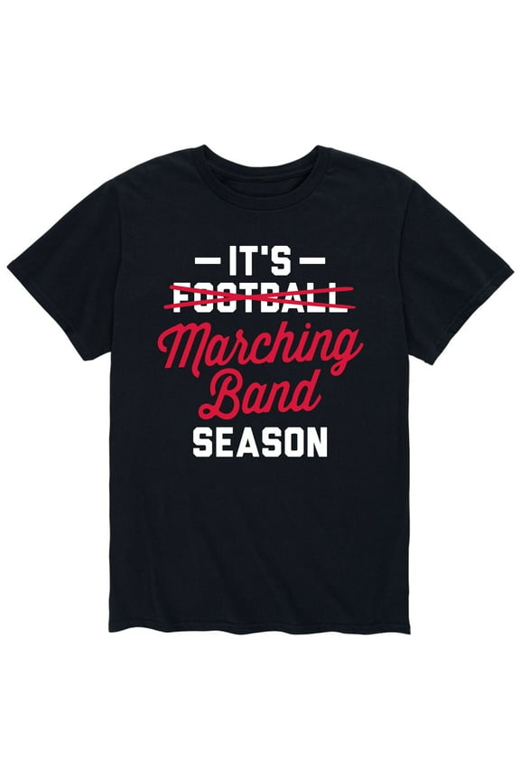 - Marching Band Season - Men's Short Sleeve Graphic T-Shirt