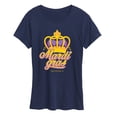 thumbnail image 1 of Instant Message - Mardi Crown - Women's Short Sleeve Graphic T-Shirt, 1 of 6