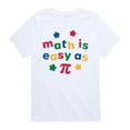 thumbnail image 1 of Instant Message - Math Easy As Pi Short Sleeve Graphic T-Shirt, 1 of 5