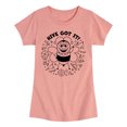 thumbnail image 1 of Instant Message - Math Problem Bee - Toddler & Youth Girls Short Sleeve Graphic T-Shirt, 1 of 6