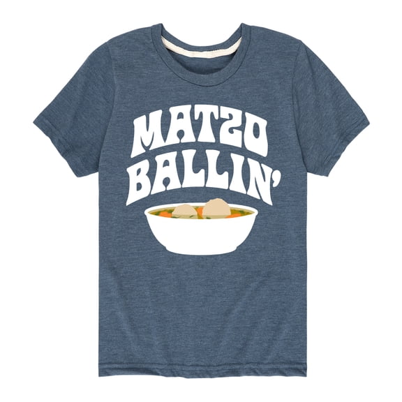 Instant Message - Matzo Ballin - Youth Short Sleeve Graphic T-shirt