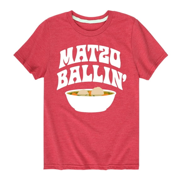 Instant Message - Matzo Ballin - Youth Short Sleeve Graphic T-shirt