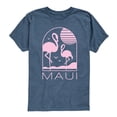 thumbnail image 1 of Instant Message - Maui Flamingos Short Sleeve Graphic T-Shirt, 1 of 5