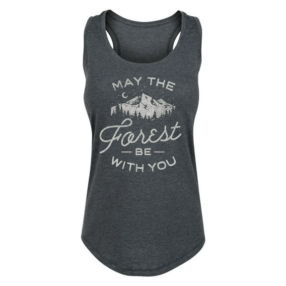 Instant Message - May The Forest Be With You - Women's Racerback Tank