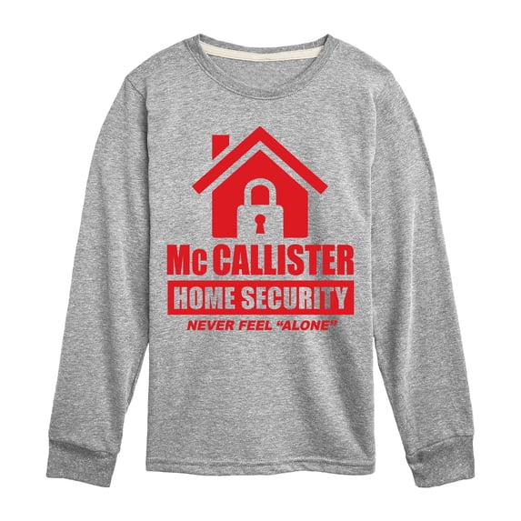 Instant Message - Mc Callister Home Security Long Sleeve Graphic T-Shirt