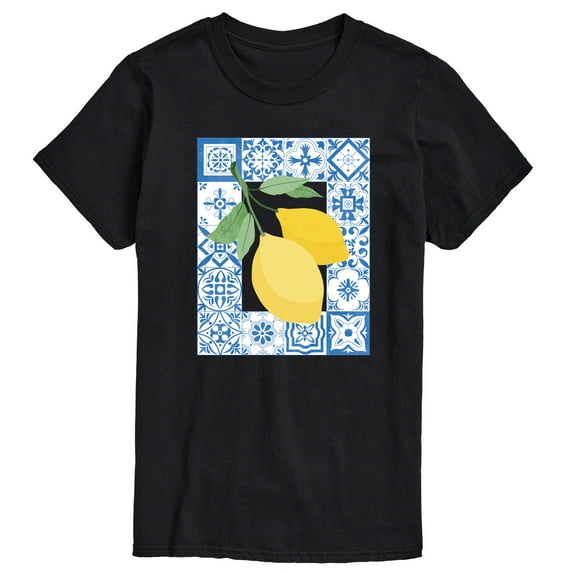 Instant Message - Mediterranean Lemons - Men's Short Sleeve Graphic T-Shirt