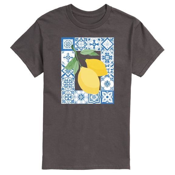 Instant Message - Mediterranean Lemons - Men's Short Sleeve Graphic T-Shirt