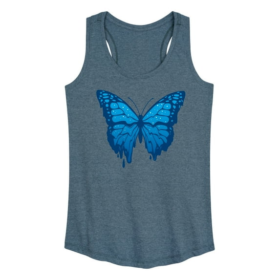 Instant Message - Melting Butterfly - Women's Racerback Tank Top