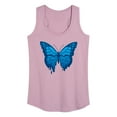 thumbnail image 1 of Instant Message - Melting Butterfly - Women's Racerback Tank Top, 1 of 6