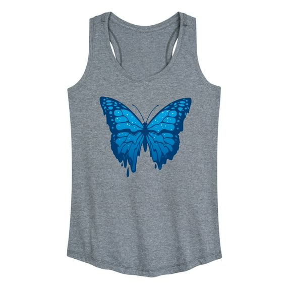 Instant Message - Melting Butterfly - Women's Racerback Tank Top