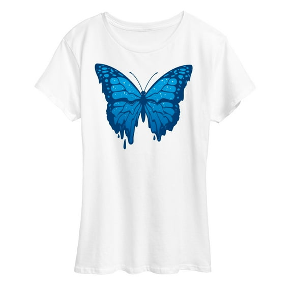 Instant Message - Melting Butterfly - Women's Short Sleeve Graphic T-Shirt