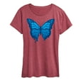 thumbnail image 1 of Instant Message - Melting Butterfly - Women's Short Sleeve Graphic T-Shirt, 1 of 6