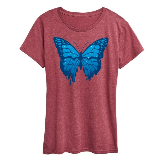 Instant Message - Melting Butterfly - Women's Short Sleeve Graphic T-Shirt