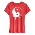 thumbnail image 1 of Instant Message - Melty Yin Yang - Women's Short Sleeve Graphic T-Shirt, 1 of 6