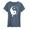 thumbnail image 1 of Instant Message - Melty Yin Yang - Women's Short Sleeve Graphic T-Shirt, 1 of 6