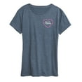 thumbnail image 1 of Instant Message - Menace To Society  - Women's Short Sleeve Graphic T-Shirt, 1 of 6
