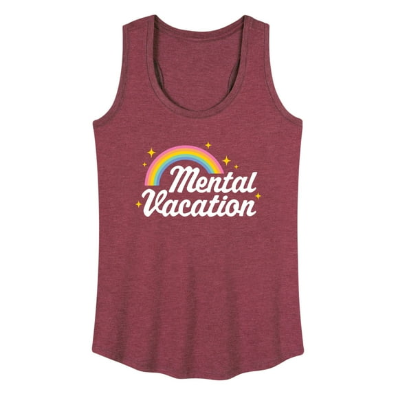 Instant Message - Mental Vacation - Women's Racerback Tank Top